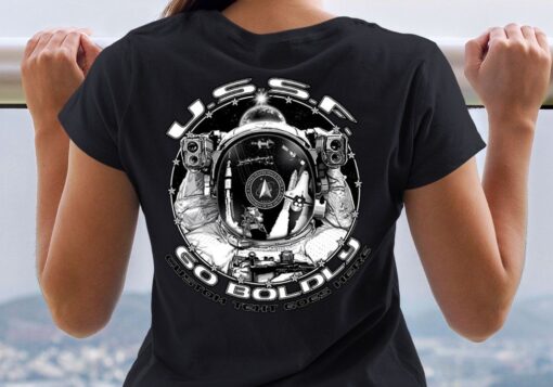 US Space Force Go Boldly Women's Shirt