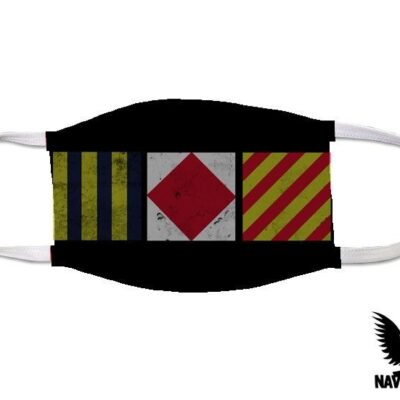 GFY Go F Yourself Nautical Flags US Navy Covid Mask