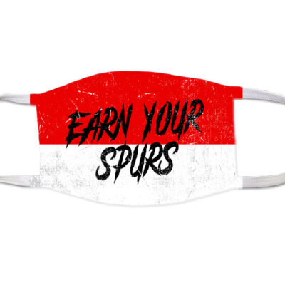 Earn Your Spurs Cavalry US Army Covid Mask