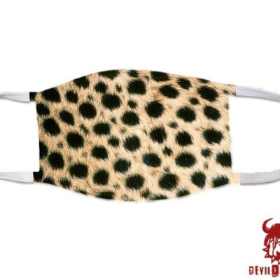 Cheetah Fur Ladies Covid Mask