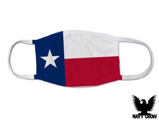 Texas US State Flag Covid Masks