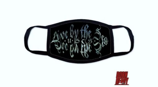 Live By The Sea Die By The Sea US Navy Covid Mask