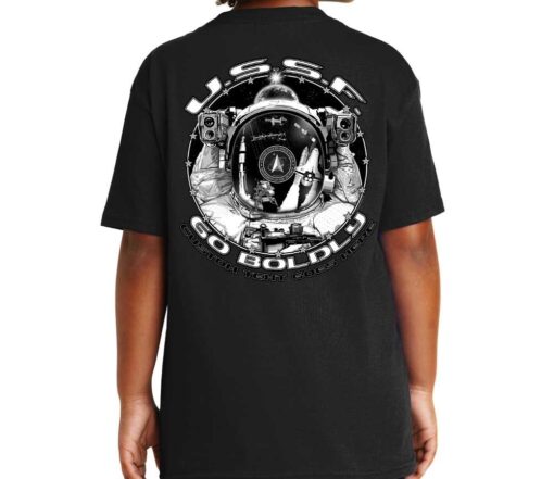 US Space Force Go Boldly Military Youth Shirt