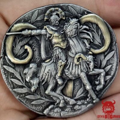 Ares Greek God Ancient Coin