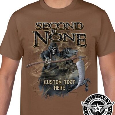 Second To None Grim Reaper Army Shirt
