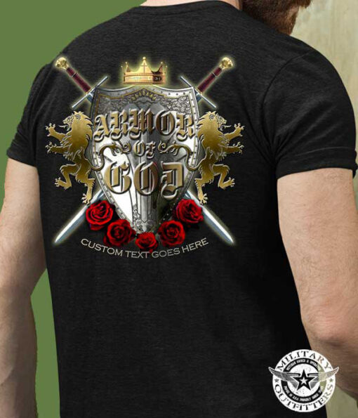 Armor Of God US Military Shirt