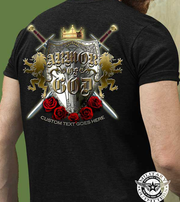 Armor Of God US Military Youth Shirt