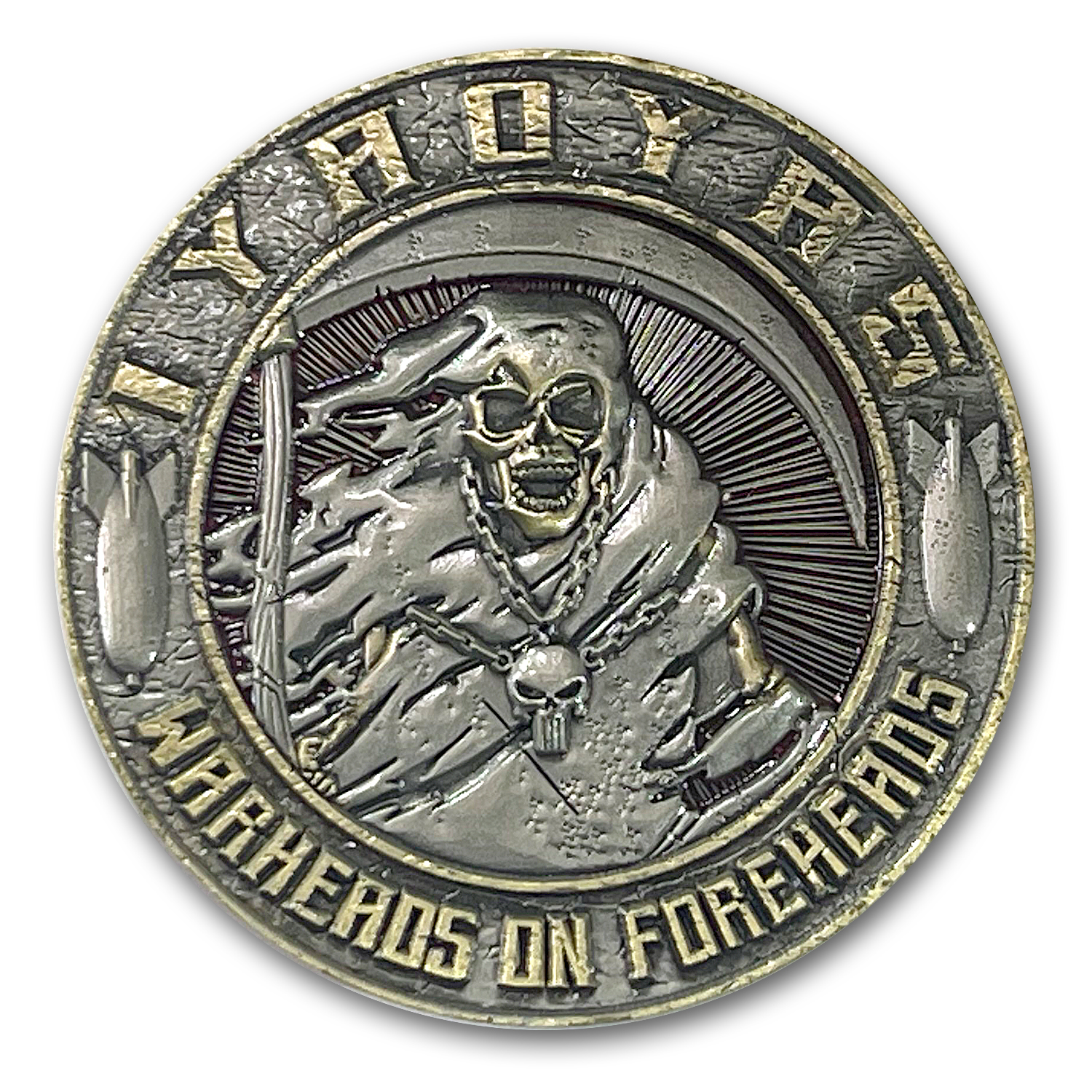Warhead-on-Foreheads-Coin-Front