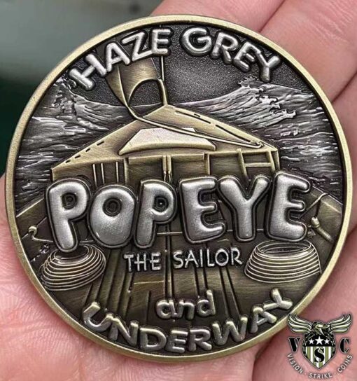 Popeye Smooth Sailing Flip Coin