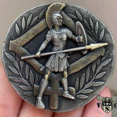 Athena Greek God Of Wisdom And Combat Ancient Coin