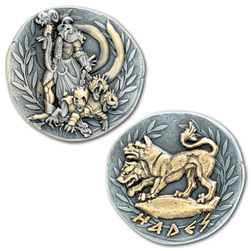 Hades God Of The Underworld Greek God Ancient Coin