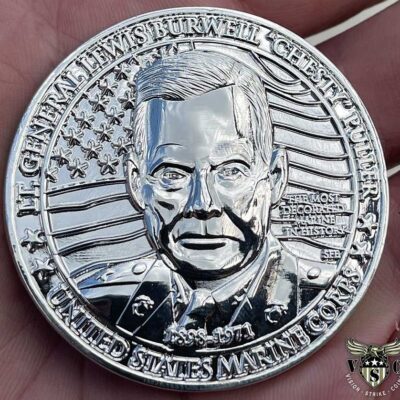 General Lewis Chesty Puller Great American Heroes Silver Clad Coin