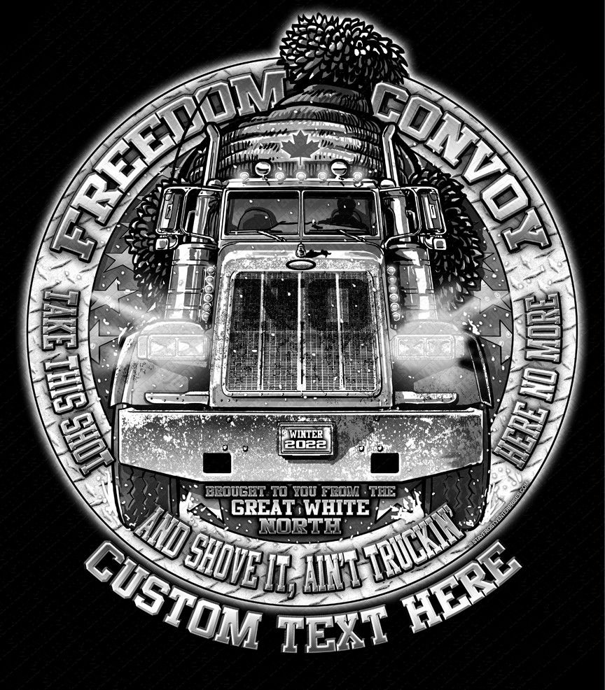 Freedom Trucker Convoy Decal