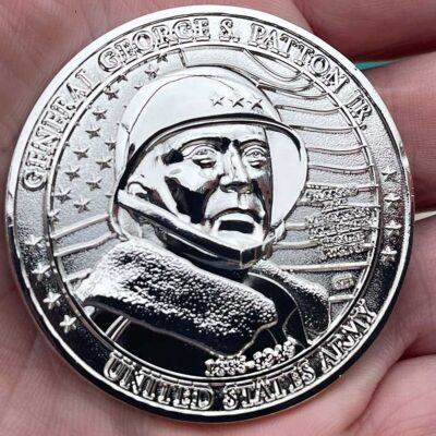 General George S Patton Great American Heroes Silver Clad Coin