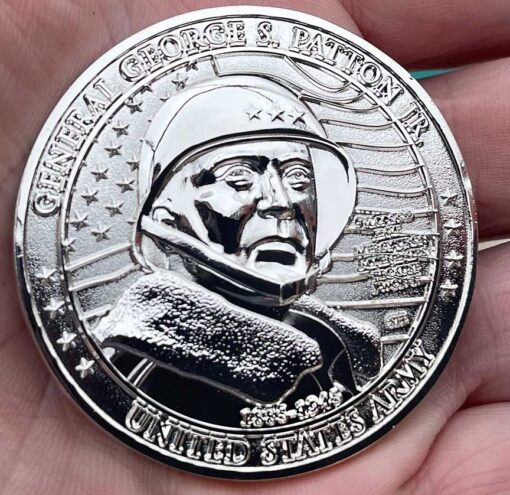 General George S Patton Great American Heroes Silver Clad Coin
