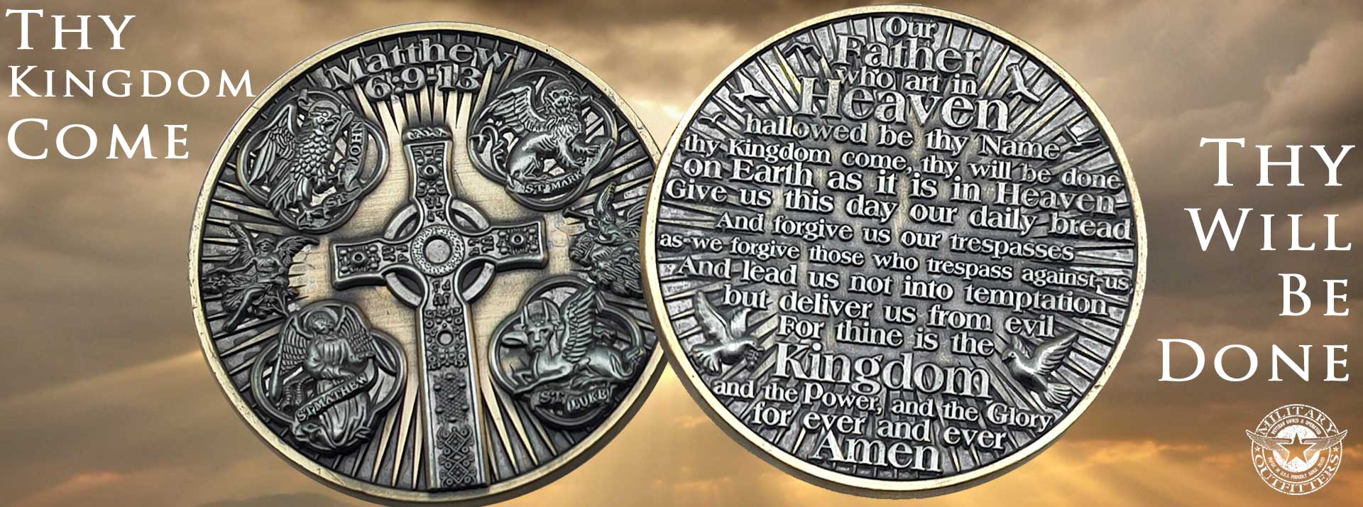 Military Outfitters The Lords Prayer Coin header