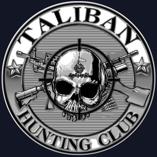 Taliban Hunting Club Military Veteran 3-18 Inch Custom Decal Sticker