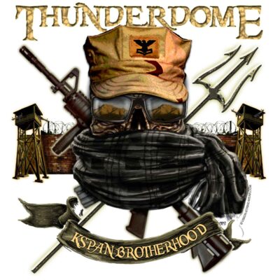 Task Group Trident Thunderdome Kspan Brotherhood SCPO Navy Military Veteran Decal Sticker
