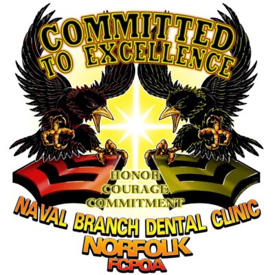 ATG San Diego FCPOA Leadership At Its Best Honor Courage Commitment Navy Military Veteran 3-18 Inch Custom Decal Sticker