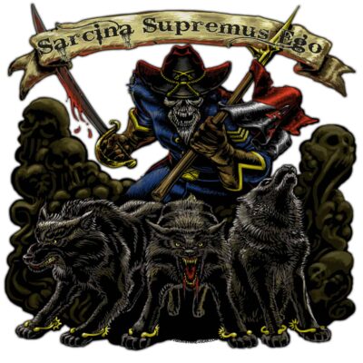 3rd Platoon A Troop 1-4 Cavalry Sarcina Supremus Ego Army Veteran 3-18 Inch Custom Decal Sticker