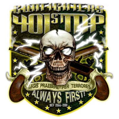 401st Military Police Legis Praebere Per Terrores Always First Army Veteran 3-18 Inch Custom Decal Sticker
