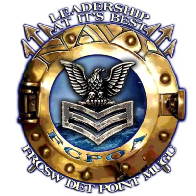 FRCSW Detachment Point Mugu FCPOA Leadership At Its Best Navy Military Veteran 3-18 Inch Custom Decal Sticker