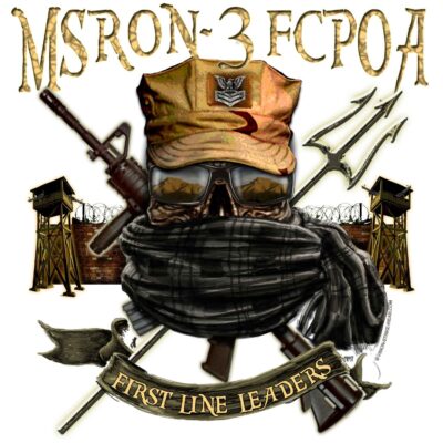 MSRON 3 FCPOA First Line Leaders Navy Military Veteran 3-18 Inch Custom Decal Sticker