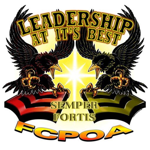 G Co TF 2 10th AVN FCPOA Leadership At Its Best Semper Fortis Navy Military Veteran 3-18 Inch Custom Decal Sticker