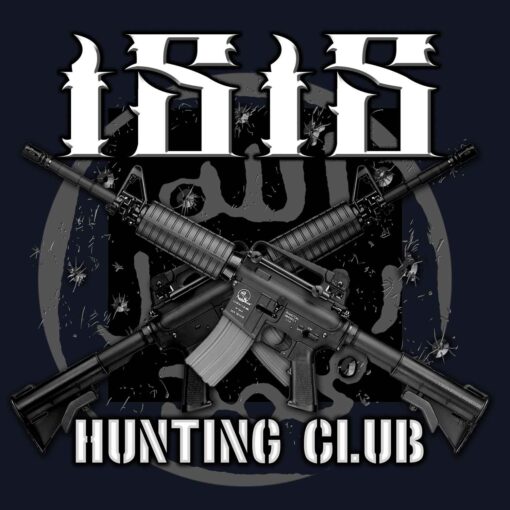 ISIS Hunting Club Active Duty Military Veteran 3-18 Inch Custom Decal Sticker