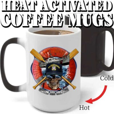 USCG Heat Activated Coffee Mugs