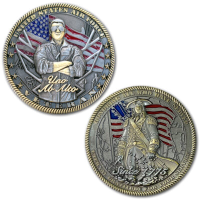 US Air Force Veterans Day Challenge Coin