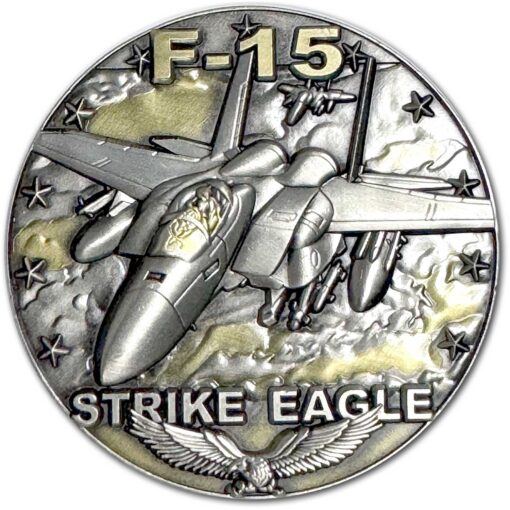 USAF F-15 Strike Eagle Veteran Air Force Collectible Challenge Coin