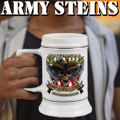 Army Beer Drinking Steins