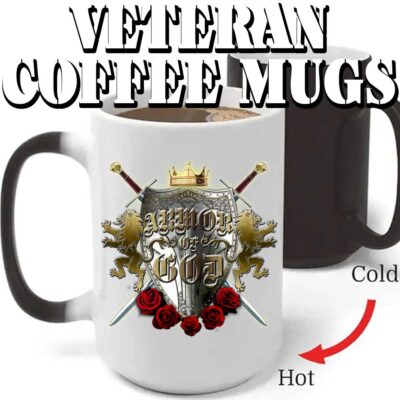 Veteran Heat Activated Coffee mugs