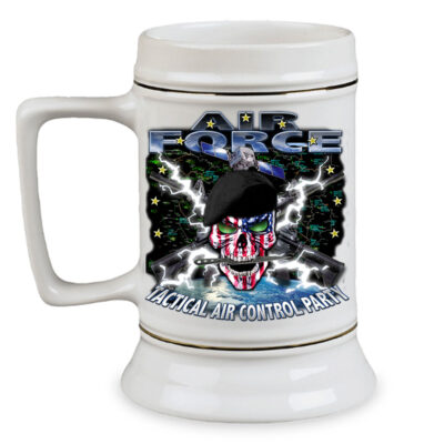 Tactical Air Control Party Air Force Veteran 28 oz Ceramic Custom Beer Drinking Stein