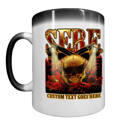SERE Survival Evasion resistance Escape Veteran Heat-Activated 15 oz Ceramic Custom Coffee Mug