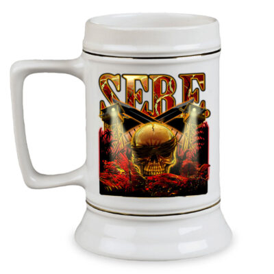 SERE Survival Evasion Resistance and Escape Veteran 28 oz Custom Ceramic Drinking Stein
