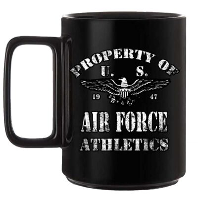 Air-Force-Property-Athletics-Black-Coffee-Mug