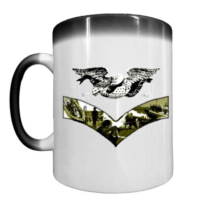 3rd Class Petty Officer Rank Coast Guard Semper Paratus Veteran Heat-Activated 15 oz Ceramic Custom Coffee Mug