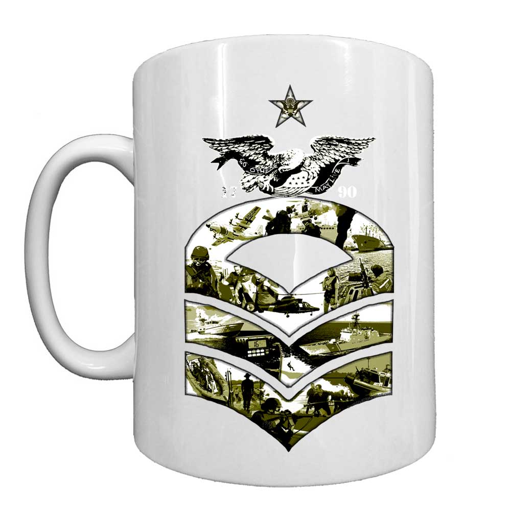 USCG-Rank-Senior-Chief-Petty-Officer-Coffee-Mug-White