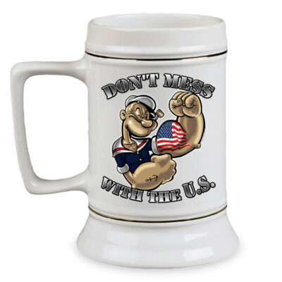 Popeye-Dont-Mess-US-Large-Stein
