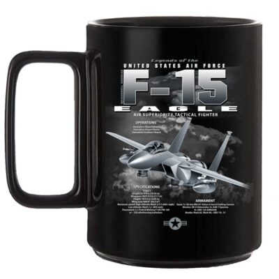 Air-Force-F-15-Black-Coffee-Mug