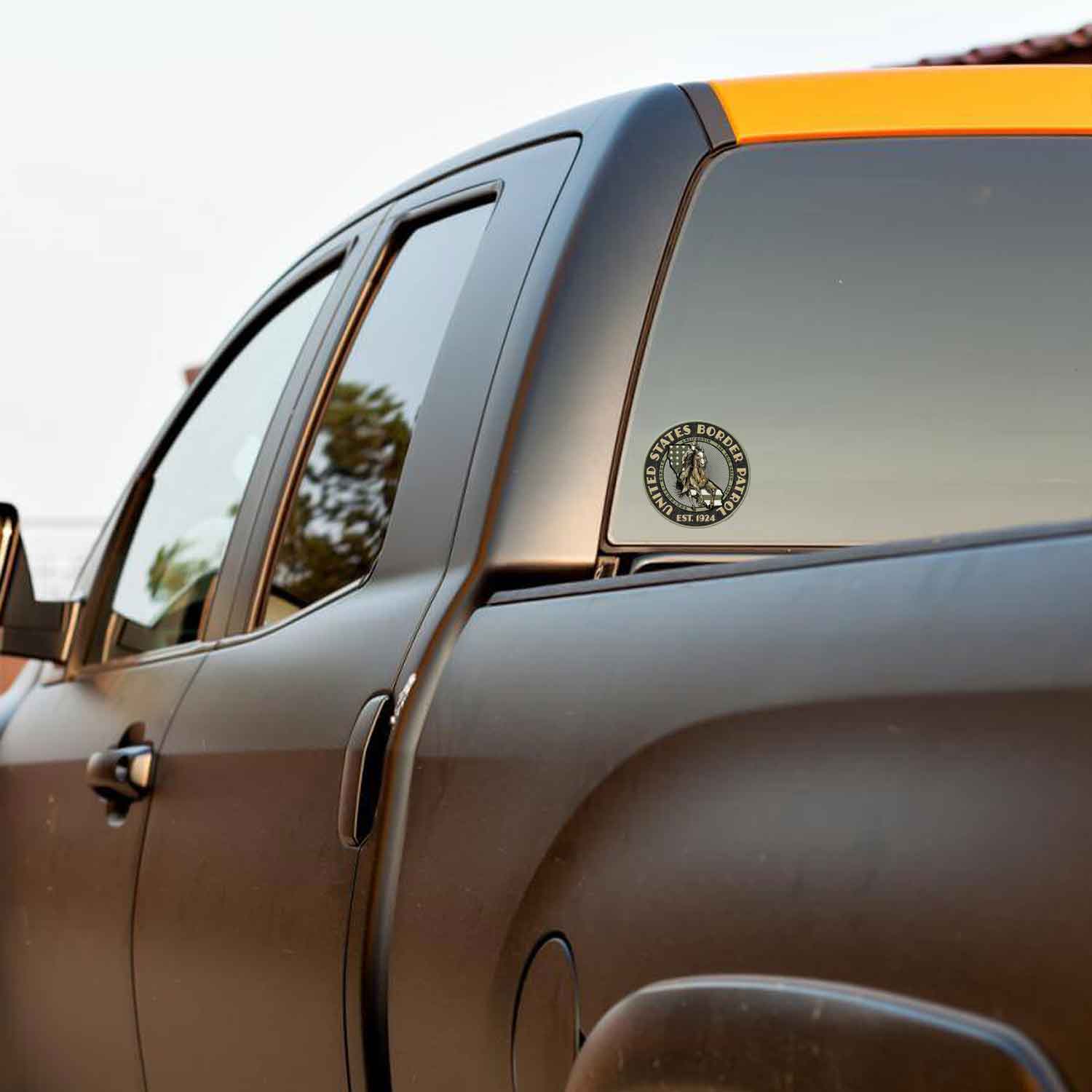 Border Patrol San Diego Sector 3-18 Inch Custom Police Decal Sticker