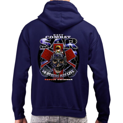 SAR Search And Rescue So Others May Live US Navy Military Veteran Custom Hoodie