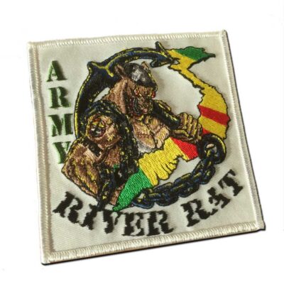 Vietnam Veteran Army River Rat Riverine 4" Military Patch