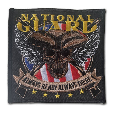 National Guard Always There Always Ready Army Veteran 4" Military Patch