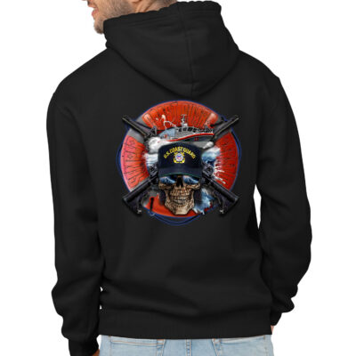 Safe Boat Service Semper Paratus US Coast Guard Veteran Custom Hoodie