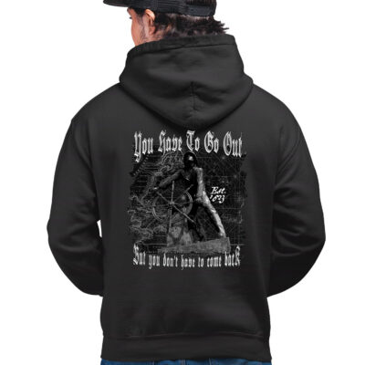 You Have To Go Out You Don't Have To Come Back US Coast Guard Veteran Custom Hoodie