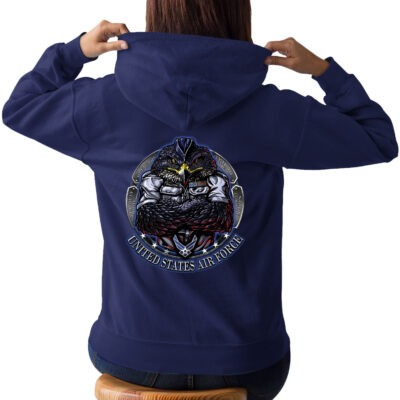 Gyrfalcon Air Force Athletics Veteran Military Custom Hoodie