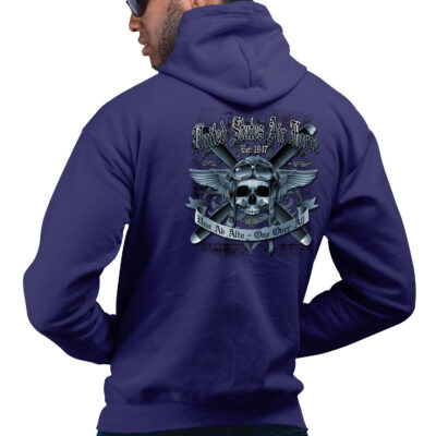 USAF Above All Uno Ab Alto Air Force Veteran Military Custom Hoodie
